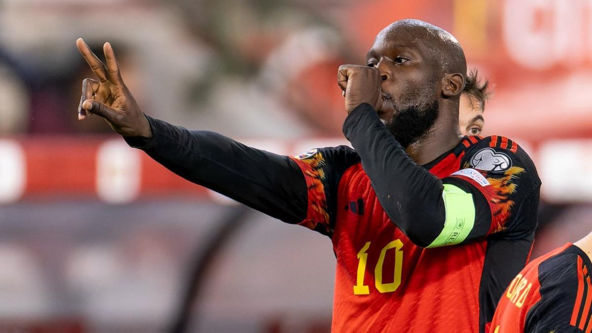 Belgium striker Romelu Lukaku